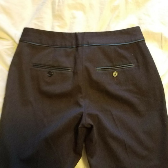 Express Editor Pants 0R Maroon/Dark  Purple - Picture 3 of 4